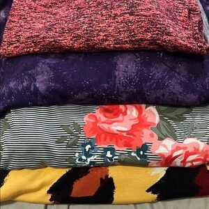 Lot of SEVEN (7) NWT and NWOT Lularoe Macy Maxi Dresses size XXS